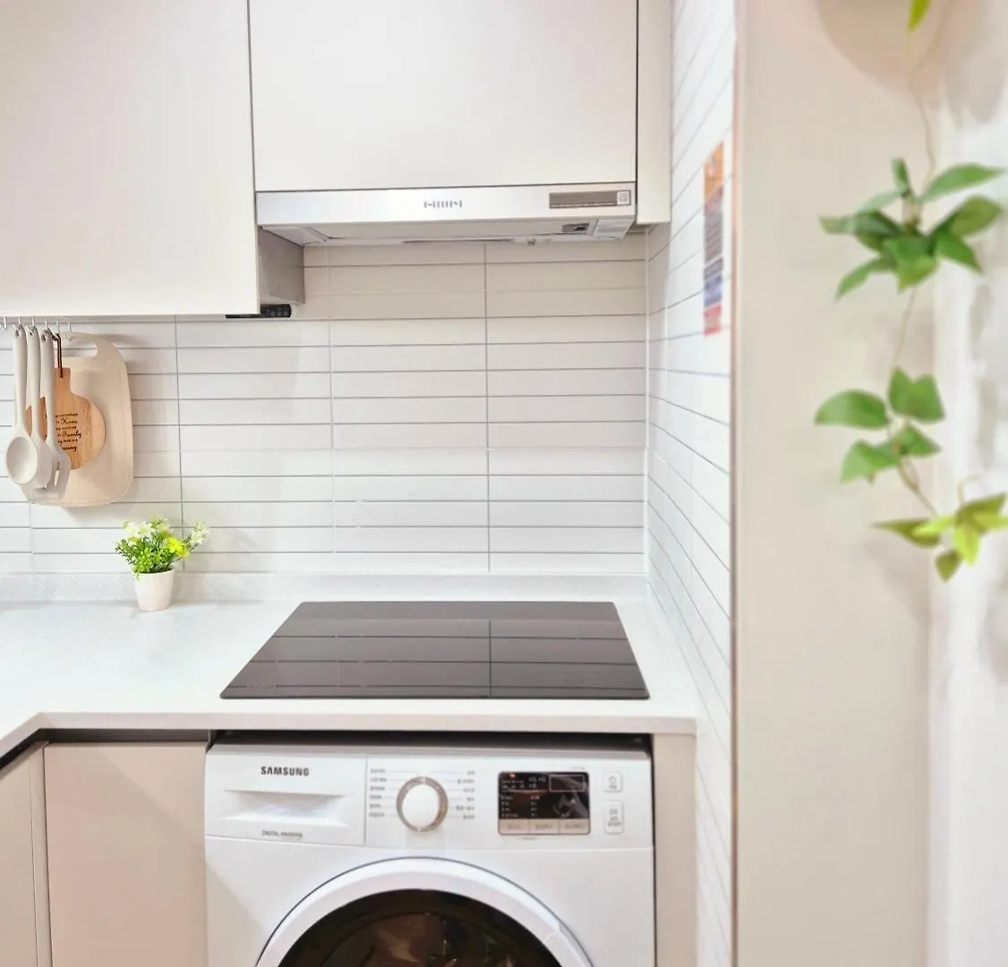 Urban Corner Stay New Building 2 Rooms, 1 Living Room, 1 Kitchen # Seokchon Lake Cherry Blossom # Lotte World # Kspo Seoul 0*,
